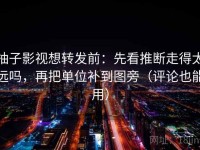 柚子影视想转发前：先看推断走得太远吗，再把单位补到图旁（评论也能用）